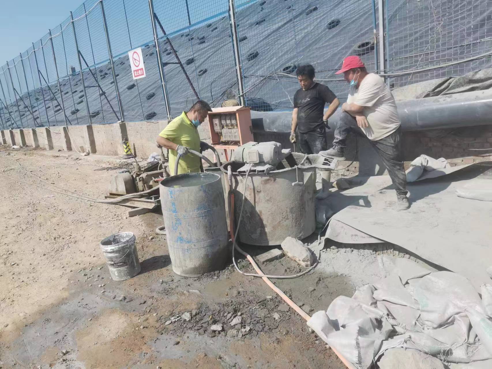 阿巴嘎袖阀管注浆